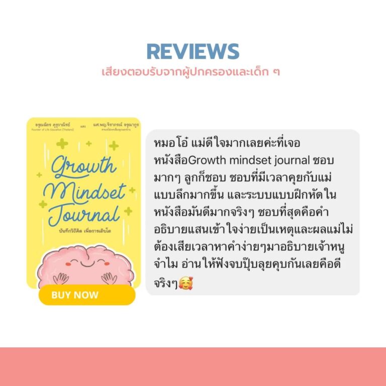 Growth mindset product